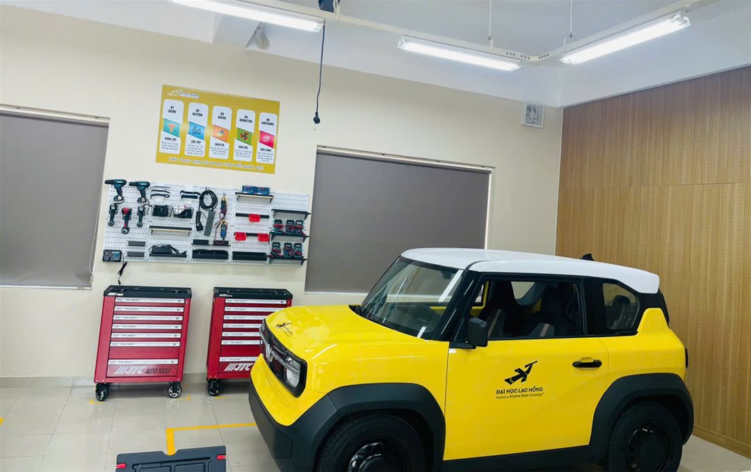 Giảng đường xanh – Nền tảng đào tạo kỹ sư ô tô điện tương lai